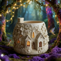 little cottage planting pot