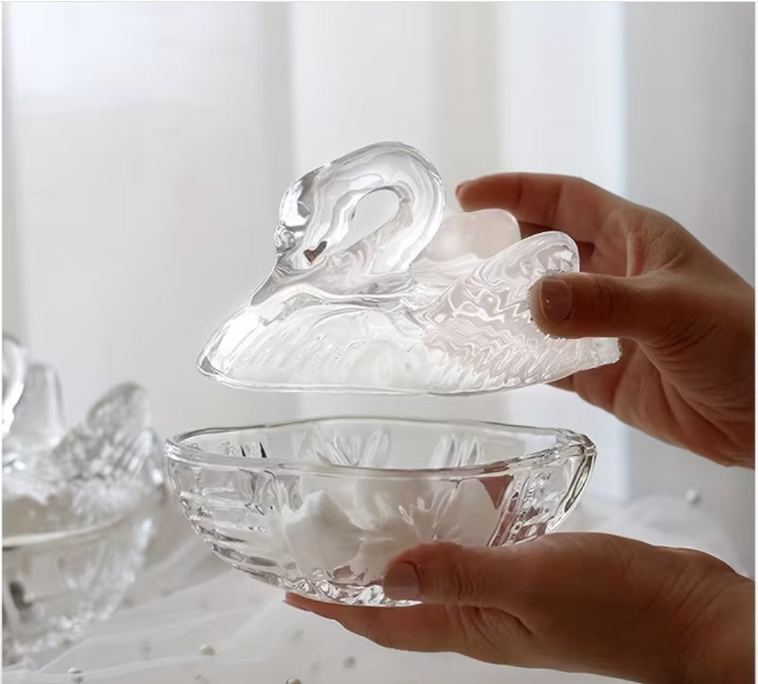 Resin Swan Jewelry Storage Holder